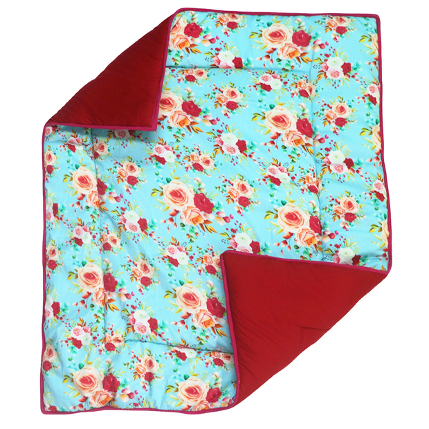 Flora - Baby Quilt | Baby Blanket