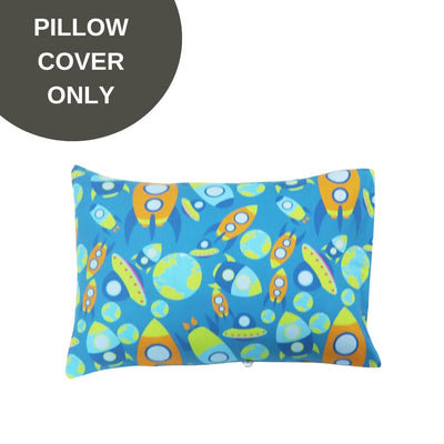 Cover Only - Toddler Pillow Cover - Rocket