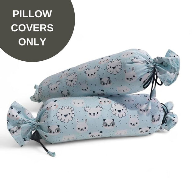 Covers Only - Anti Roll Pillow Cover - Set of 2 - Koala