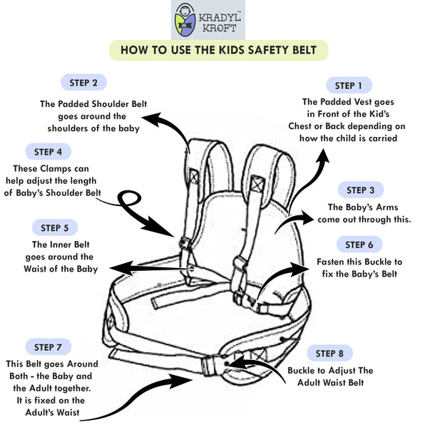 Wave Ride Scooter Safety Belt