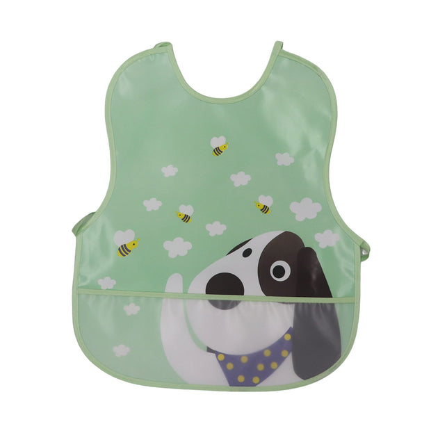 Dog Plastic Feeding Baby Bibs