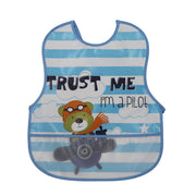 Bear Plastic Feeding Baby Bibs