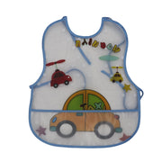 Car Plastic Feeding Baby Bibs