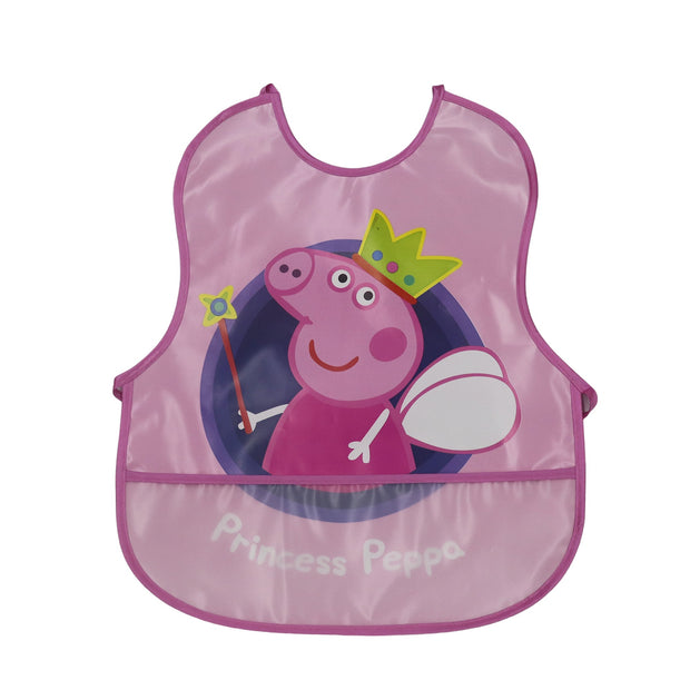 Cartoon Plastic Feeding Baby Bibs