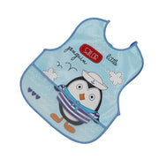 Animal Printed Plastic Feeding Baby Bibs