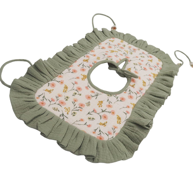 Kradyl Kroft Set of 2 premium Muslin Cotton Bibs