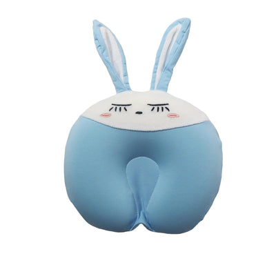 Blue Bunny Memory Foam Head Shaping Pillow for Baby