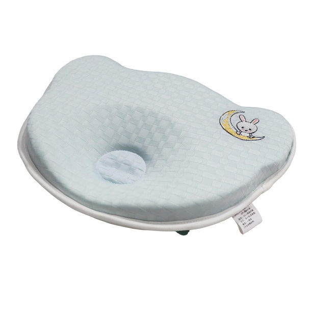 Blue teddy Memory Foam Head Shaping Pillow for Baby