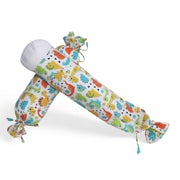 Cute Dinos - Microfiber Set of 2 Baby Bolster Pillows