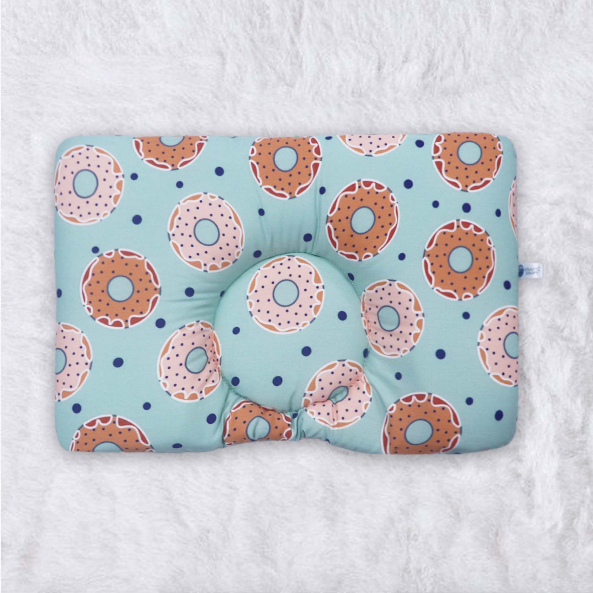 Donuts New Born Pillow | Baby Pillow | Head Shaping Pillow