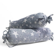 Grey Star - Microfiber Set of 2 Baby Bolster Pillows