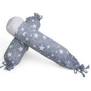 Grey Star - Microfiber Set of 2 Baby Bolster Pillows