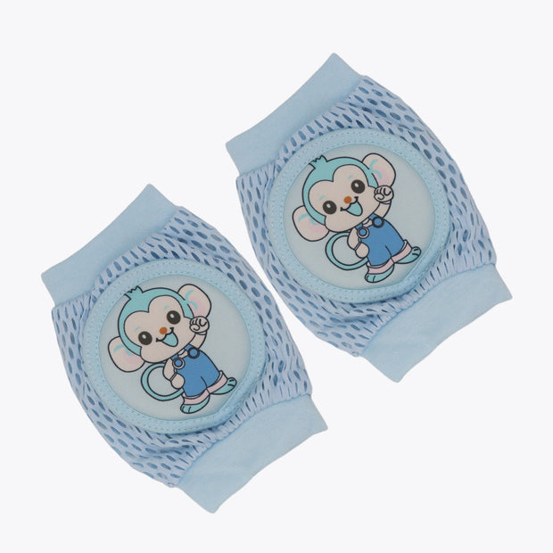 Monklin and Octopus Set of 2 Baby Knee Pads