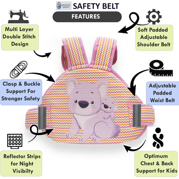Koala Peach Scooter Safety Belt