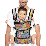 Happy Zoo Baby Carrier for 4 to 24 months with 4 carry positions