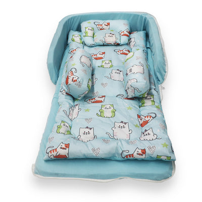 Kitten 5 Pc Bed in a Bag Set for Infants