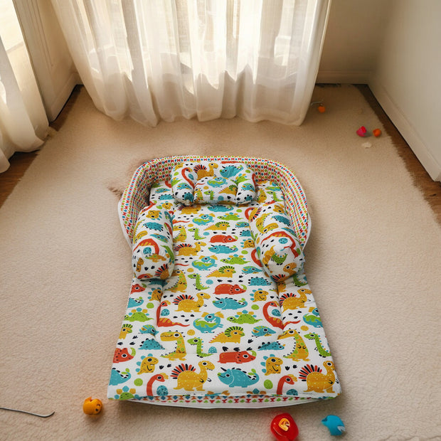 Jungle Fun 5 Pc Bed in a Bag Set for Infants